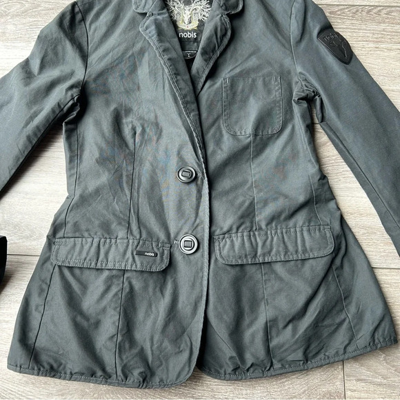 Nobis Black Lightweight Blazer Jacket - Picture 7 of 15